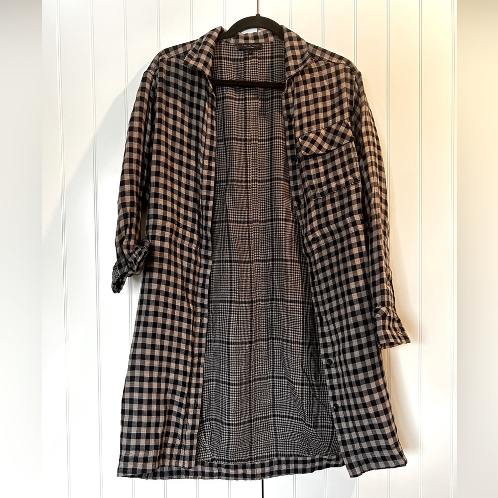 Rag and Bone button down dress. Size 2, excellent condition. Very stylish